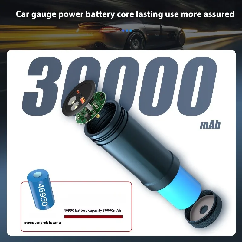 

Portable Source，Detachable Battery Replacement，30000mAh Large Capacity，Type-C Input and Output，Has Lighting Function