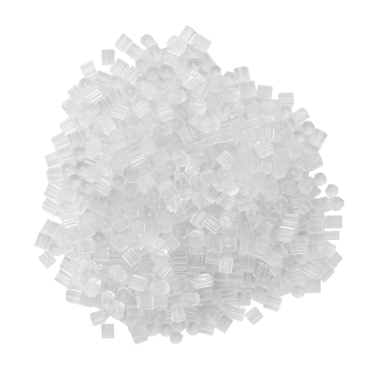500Pcs Clear Plastic Octagonal Earring Backs Anti-Allergic Secure Fit for Studs Hoops Dangle Earrings Jewelry Making Women Girls