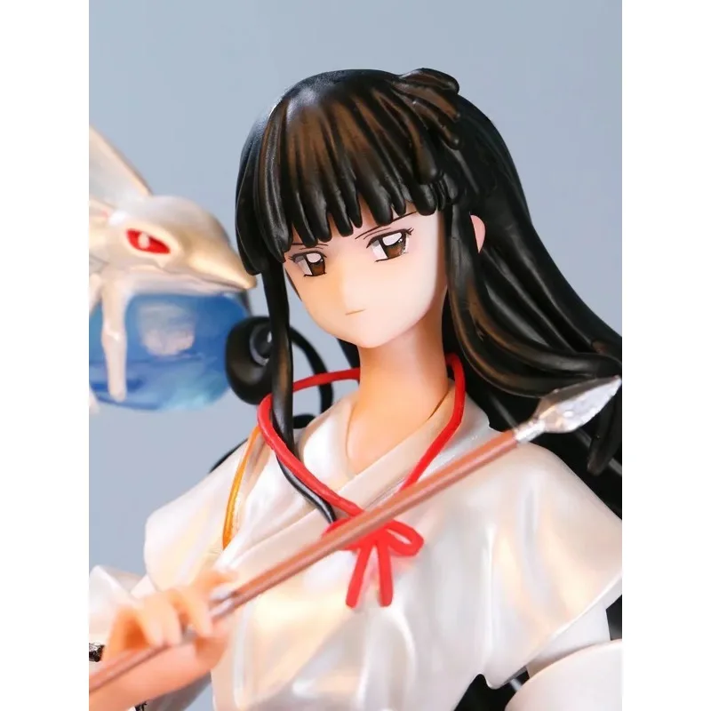 New Inuyasha Kikyo anime peripheral two-dimensional figures creative model ornaments personalized statue collection accessories