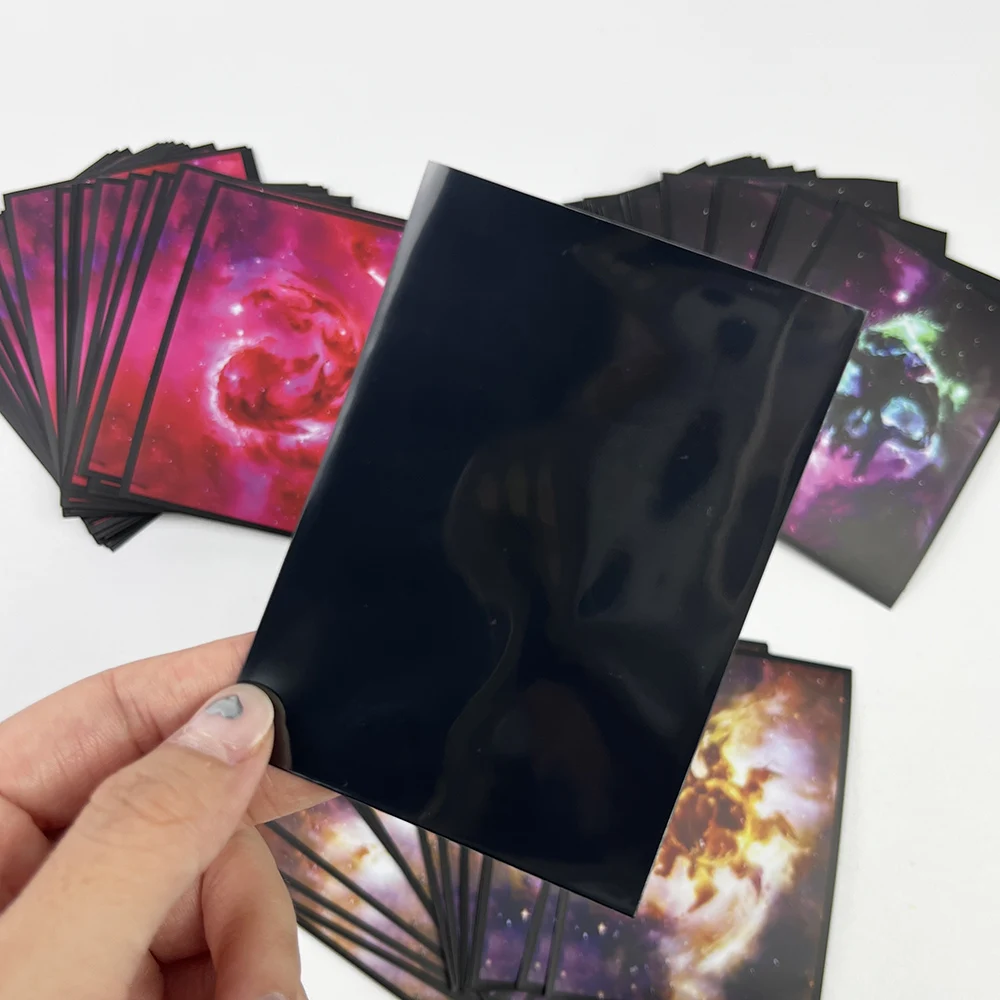 60 PCS 66x91mm Board Game Matte Art Card Sleeves TCG Card Cover Trading Card Sleeves for MTG/YGO Card Games