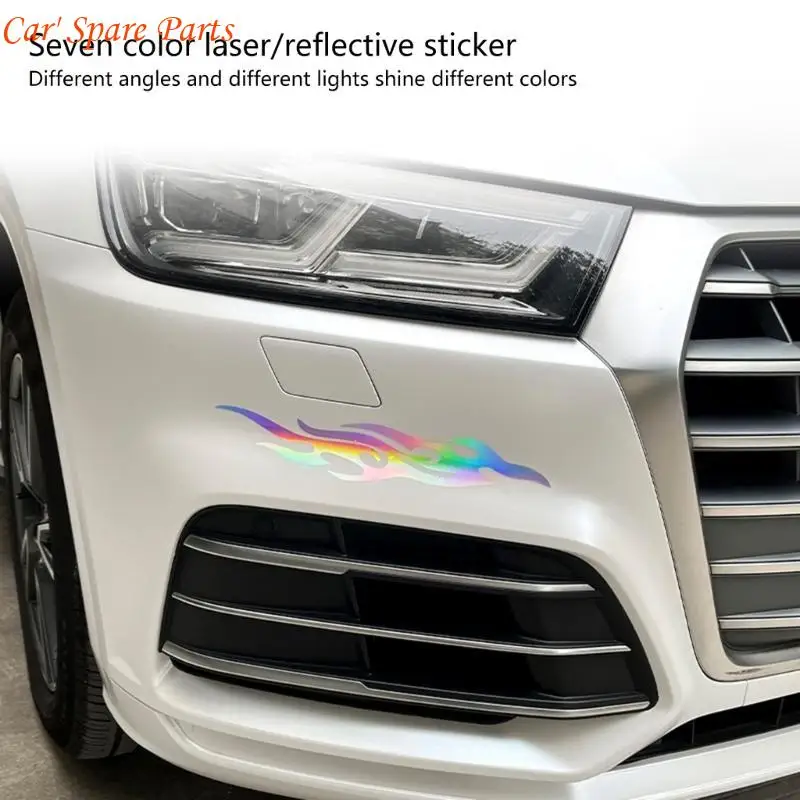 Y4UA odporna na Weatherproof Unikalna naklejka na naklejkę odblaskową do zasięgu zarysowania samochodu 2PCS