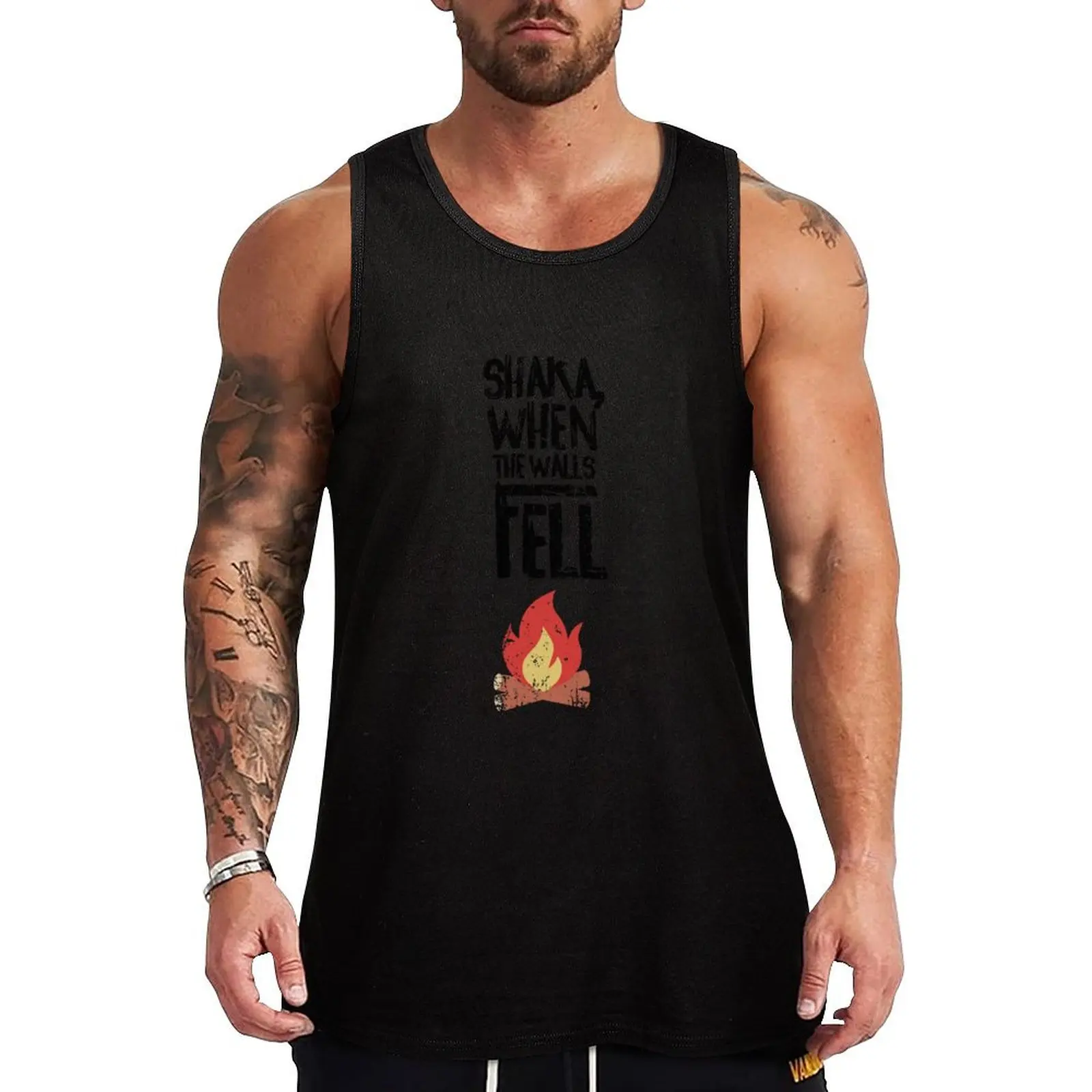 

Shaka, When The Walls Fell Tank Top muscle t-shirt t shirt man vest mens designer clothes