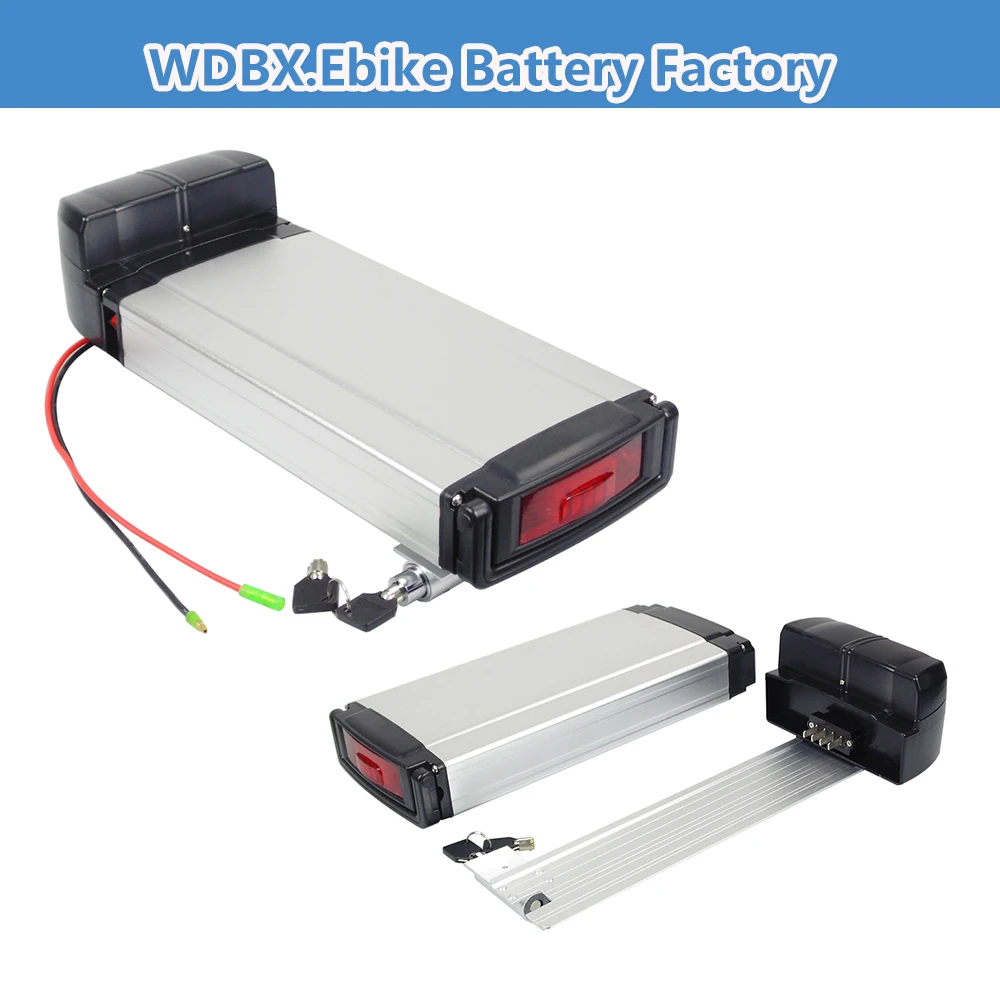 24V 15Ah Rear Rack Electric Bicycle Replacement Battery 48V 36V 10.4Ah 12Ah For Thompson Aspen Stella Keola SundVall Ebike