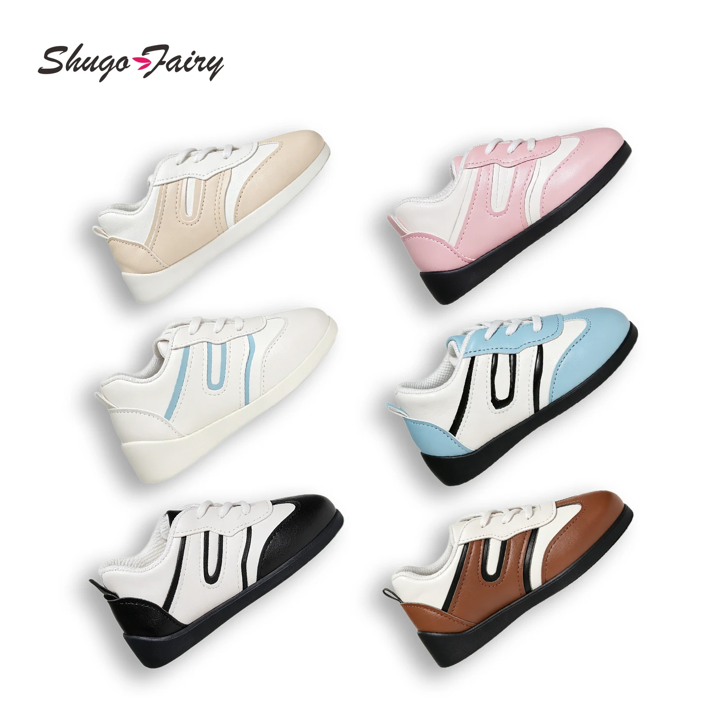 

Shuga Fairy Bjd Shoes 1/4 Toy Flat Sport Shoes Adjustable Shoelace 6 Colors WX4-427 Ball Jointed Doll Accessories