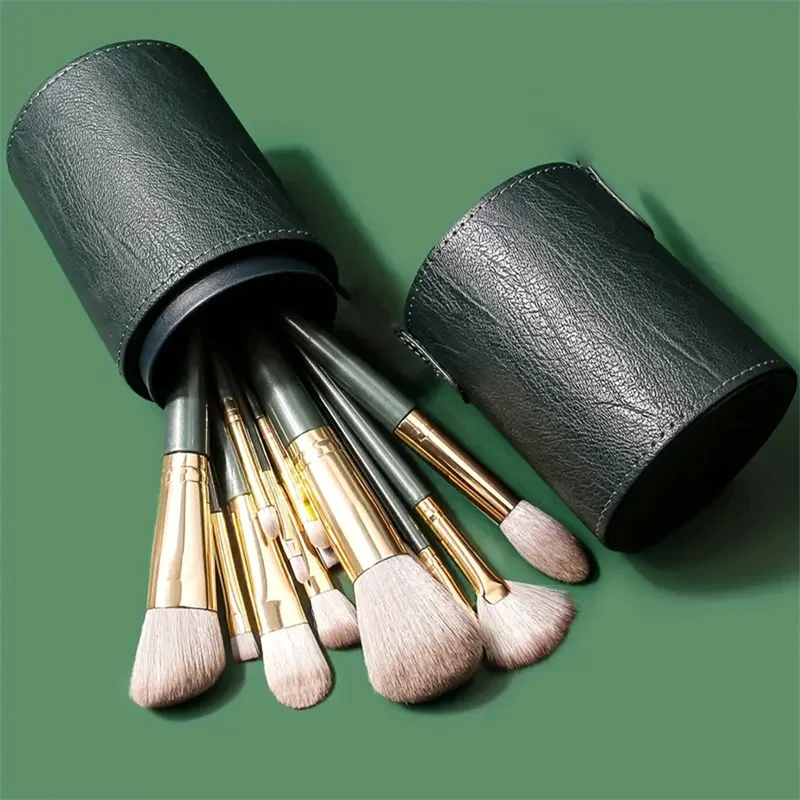 مجموعة فرش مكياج ، فرشاة ظلال عيون ، فرشاة بودرة ، فرشاة أحمر خدود ، فرشاة تمييز ، فرشاة كفاف ، فرشاة أظافر ، فرشاة تفاصيل ، 14 * * #1