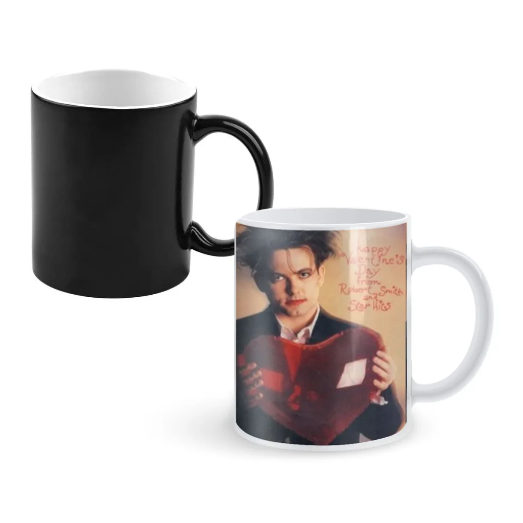 

The Cure Creativity Change Color Chang mug Ceramic mug Hot Coffee Cup Breakfast Cup mug Friend Gift