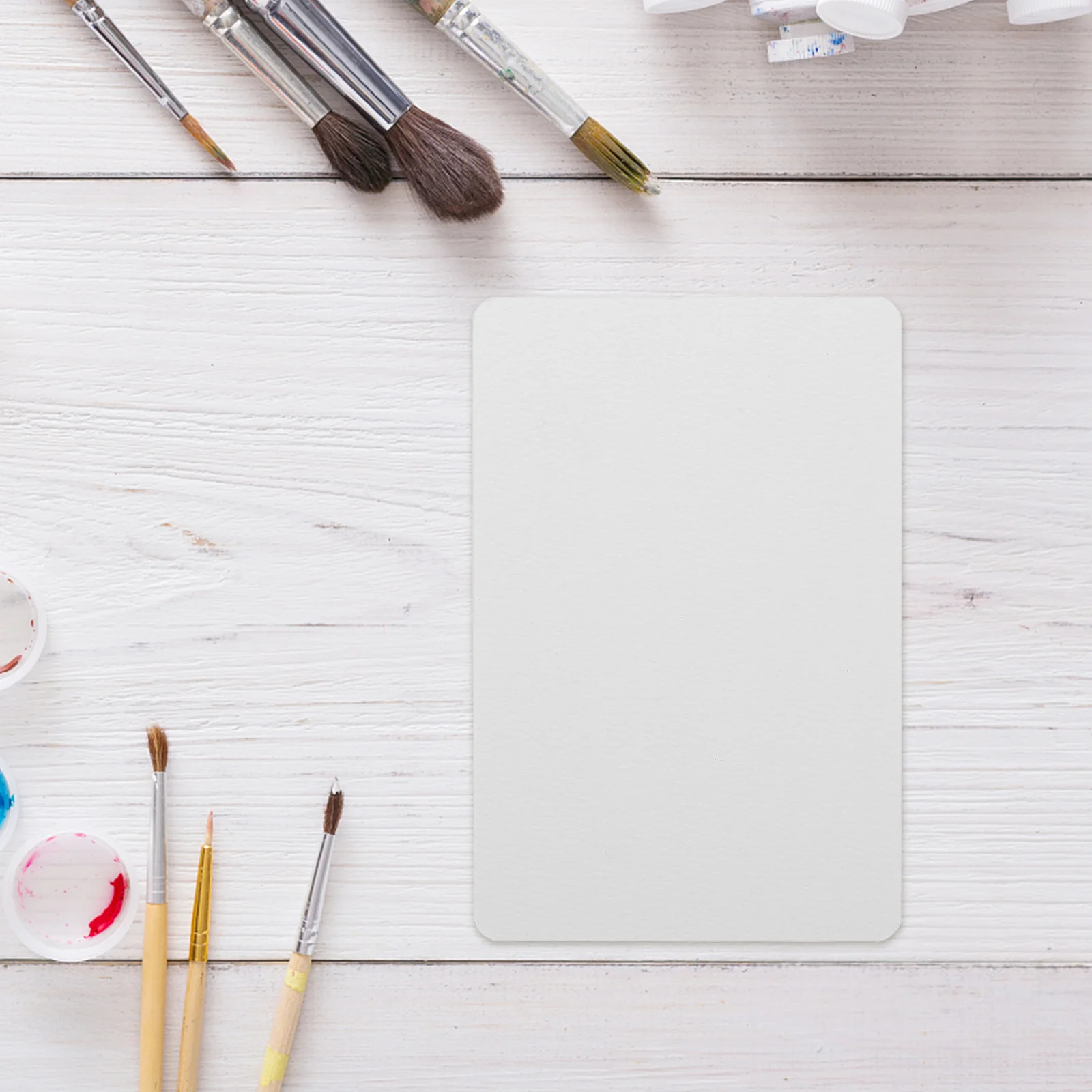 

25Pcs Thick Watercolor Paper Cards Wood Pulp Blank Cards for Card Making DIY Painting Crafts Professional Artists