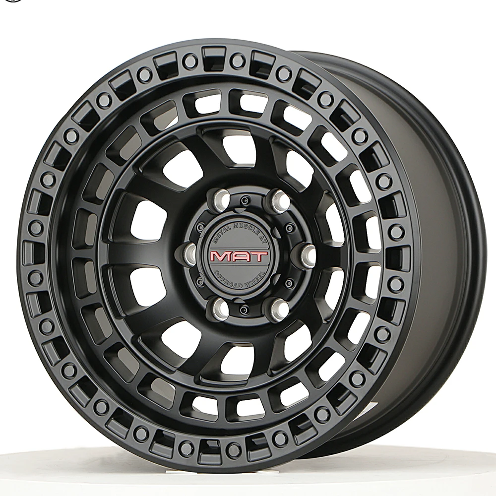 17 Inch Wheels 17x8.5 Compatible With Jeep Wrangler JK JL Off Road Vehicle 5x127 M103