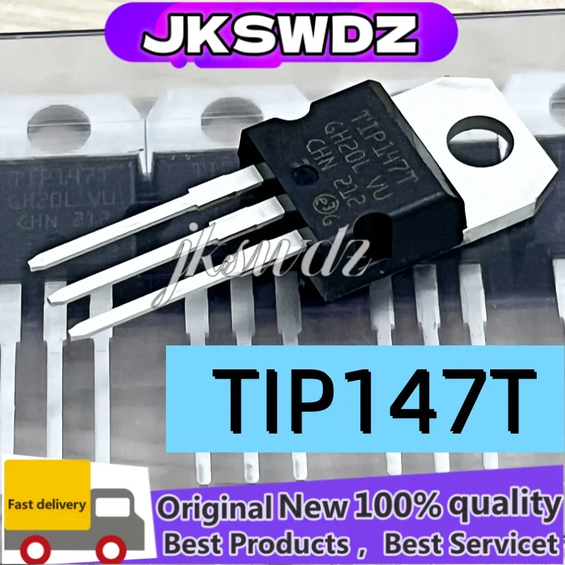 

10PCS/ New TIP102 TIP107 TIP110 TIP112 TIP120 TIP122 TIP125 TIP127 TIP132 TIP137 TIP142T TIP147T TIP142 TIP147 TO-220 Transistor