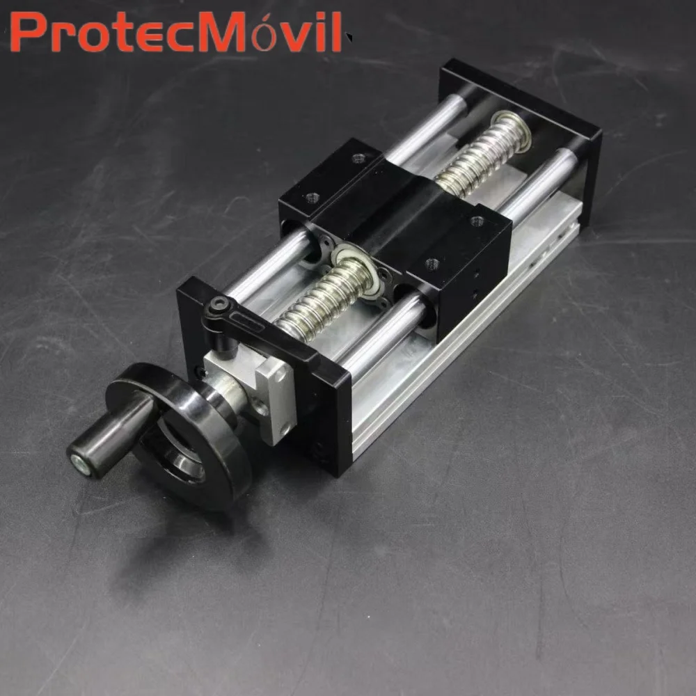 

Manual Handwheel Linear Stage - Single-Axis Ball Screw Precision Linear Guide Slide Module Worktable