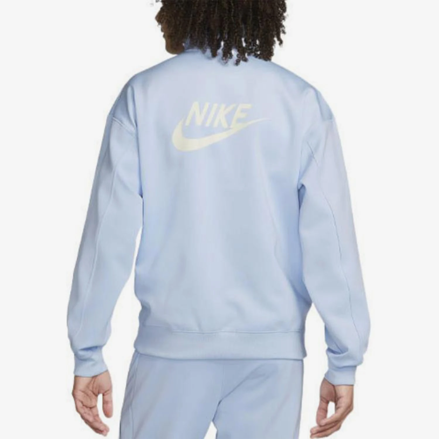 Nike genuine men's knitted breathable comfortable casual half zipper pullover DQ4238-425