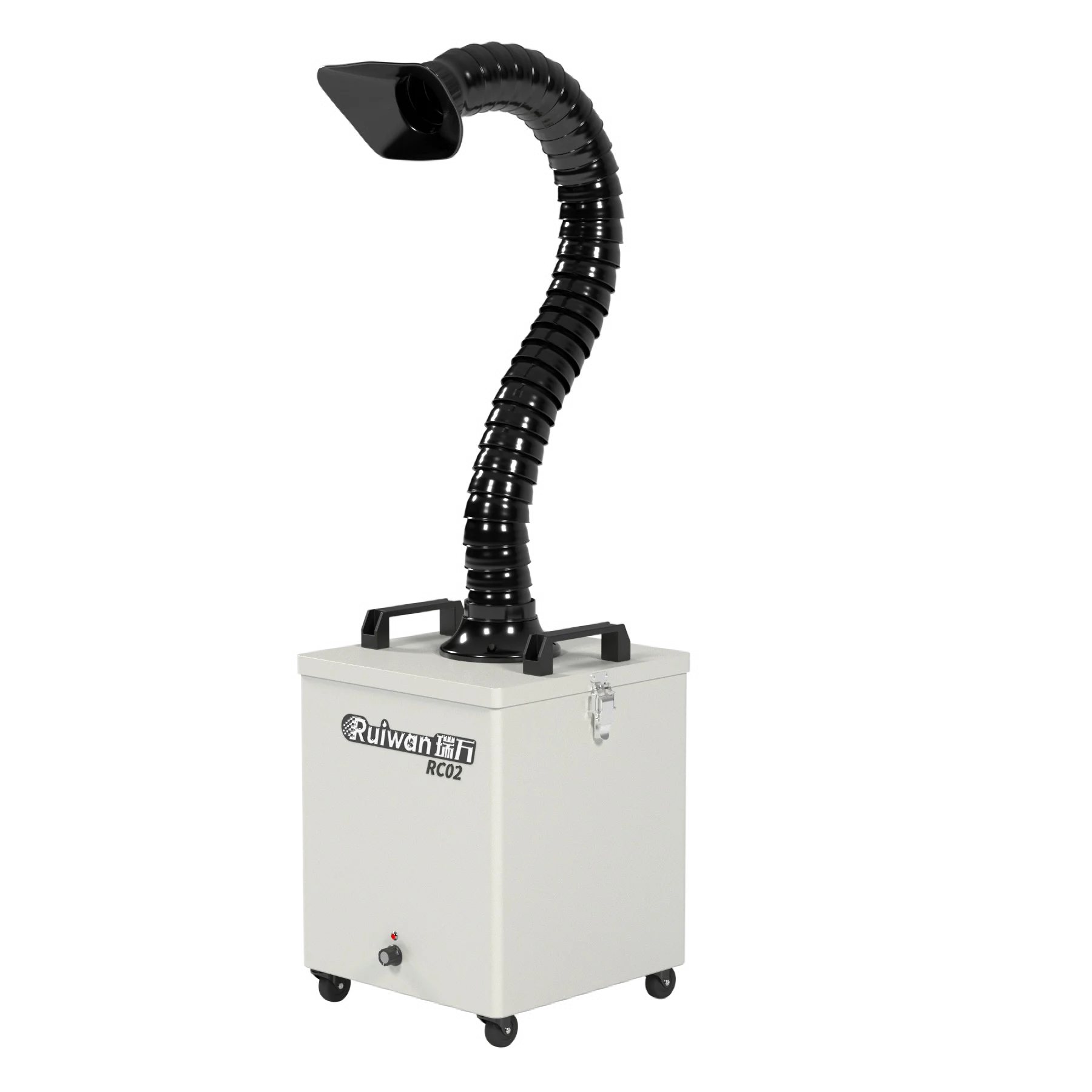 

Ruiwan RC02 Small Size Industrial Laser Marking Metal,Crafts,Precious Metail Grinding and Polishing Dust Collector