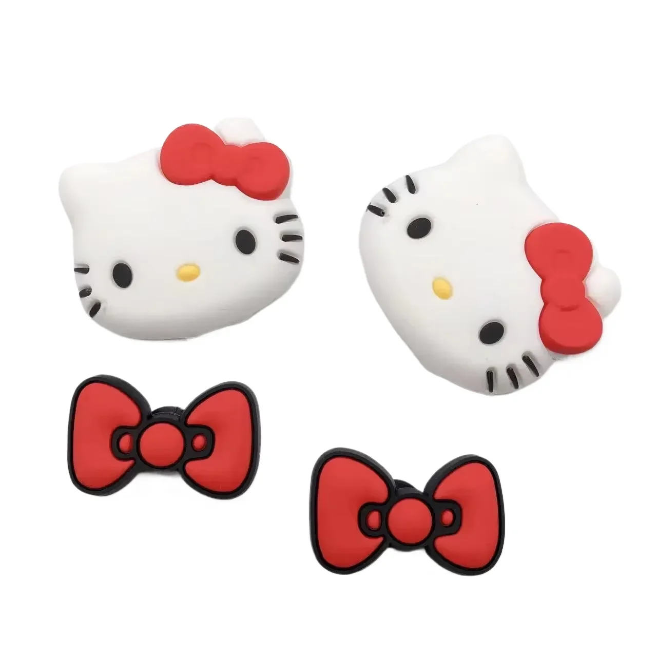 Sanrio Anime Hello Kitty accesorios de hebilla de zapato Kulomi Yugui perro Merloty pudín perro dibujos animados Diy Combo chica regalos de vacaciones
