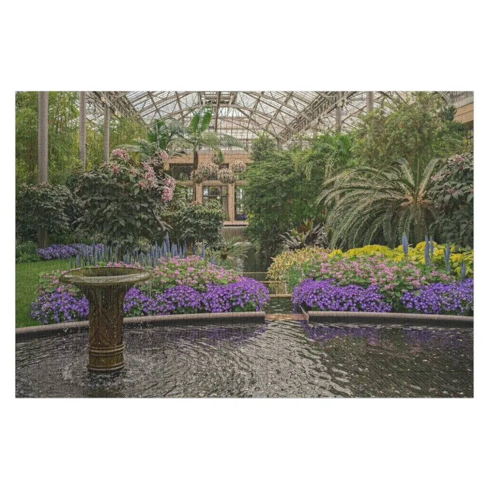

Spring Flowers in The Conservatory at Longwood Gardens in Pennsylvania Jigsaw Puzzle Personalize Children Puzzle