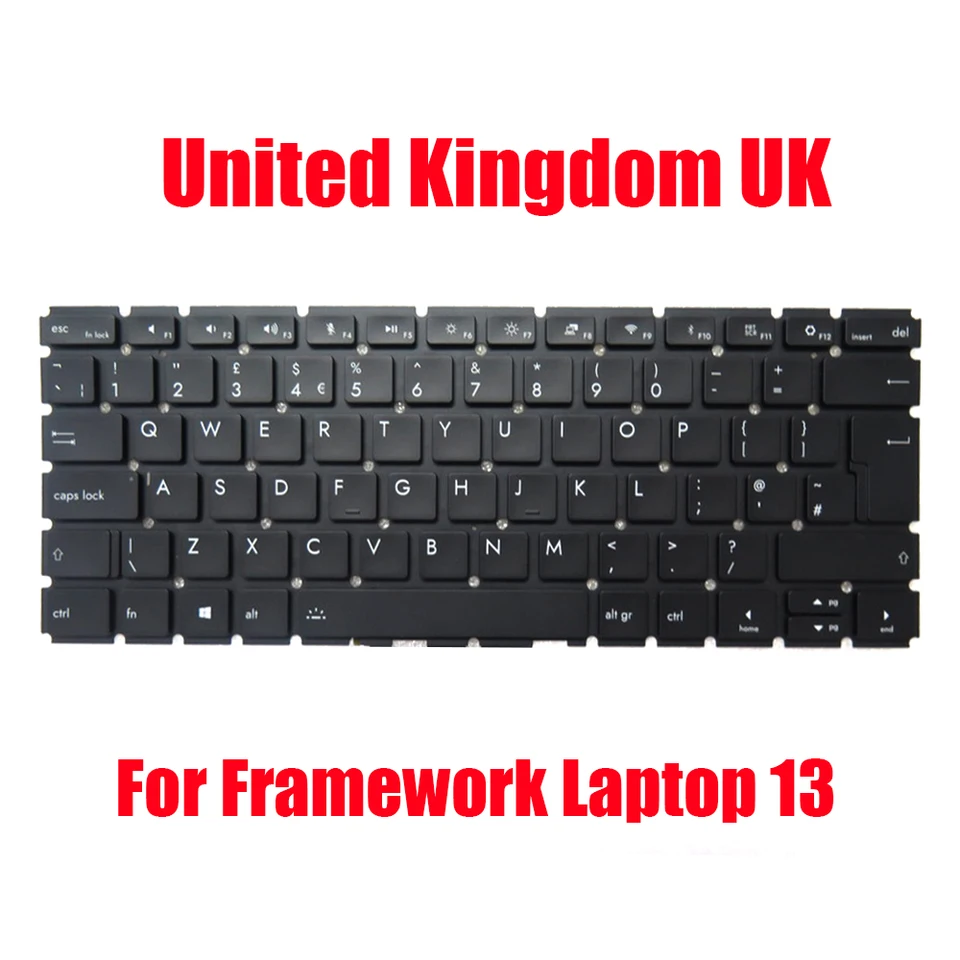 US UK JP Laptop Keyboard For Framework Laptop 13 English United