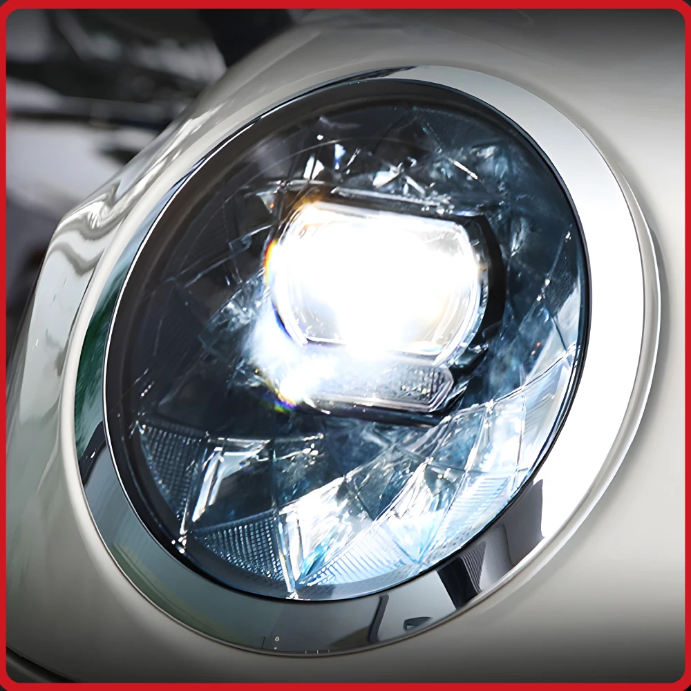 

For BMW MINI F55 F56 F57 2014-2020 Headlights Assembly Upgrade LED Lens Startup Effect Streamer Turn Signal Light Plug and Play