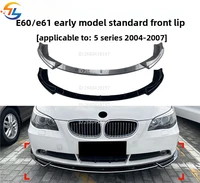 Para BMW Serie 5 Bmw E60 E61 versión pre estándar 2004-2007 modificación del alerón de pala delantera de labio delantero