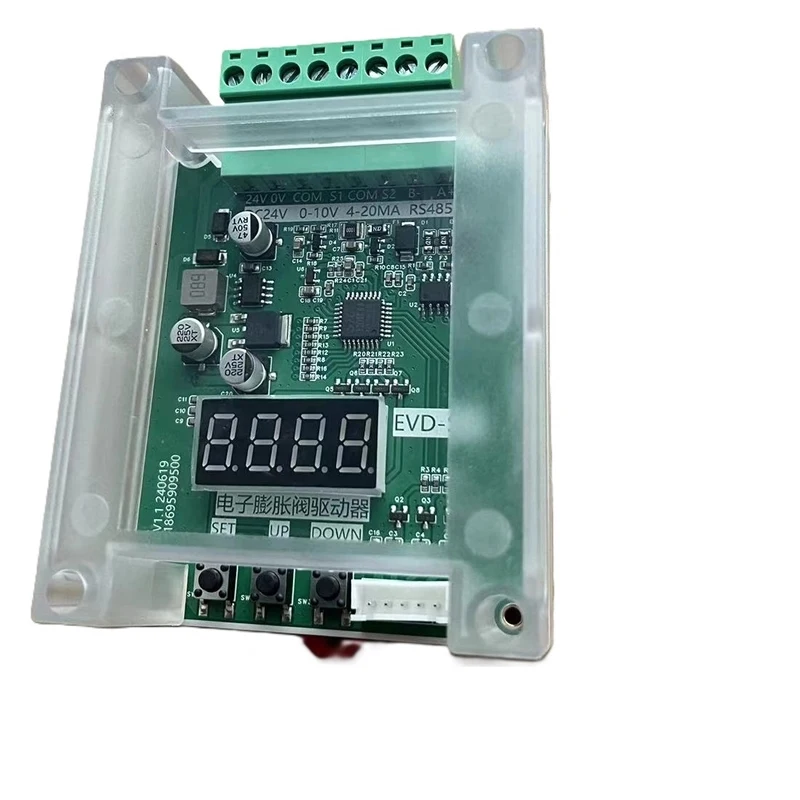 5-Wire Electronic Expansion Valve Driver EVD-S01,for Refrigeration,Air Conditioning,Heat Pump,and Cold Storage Universal Version