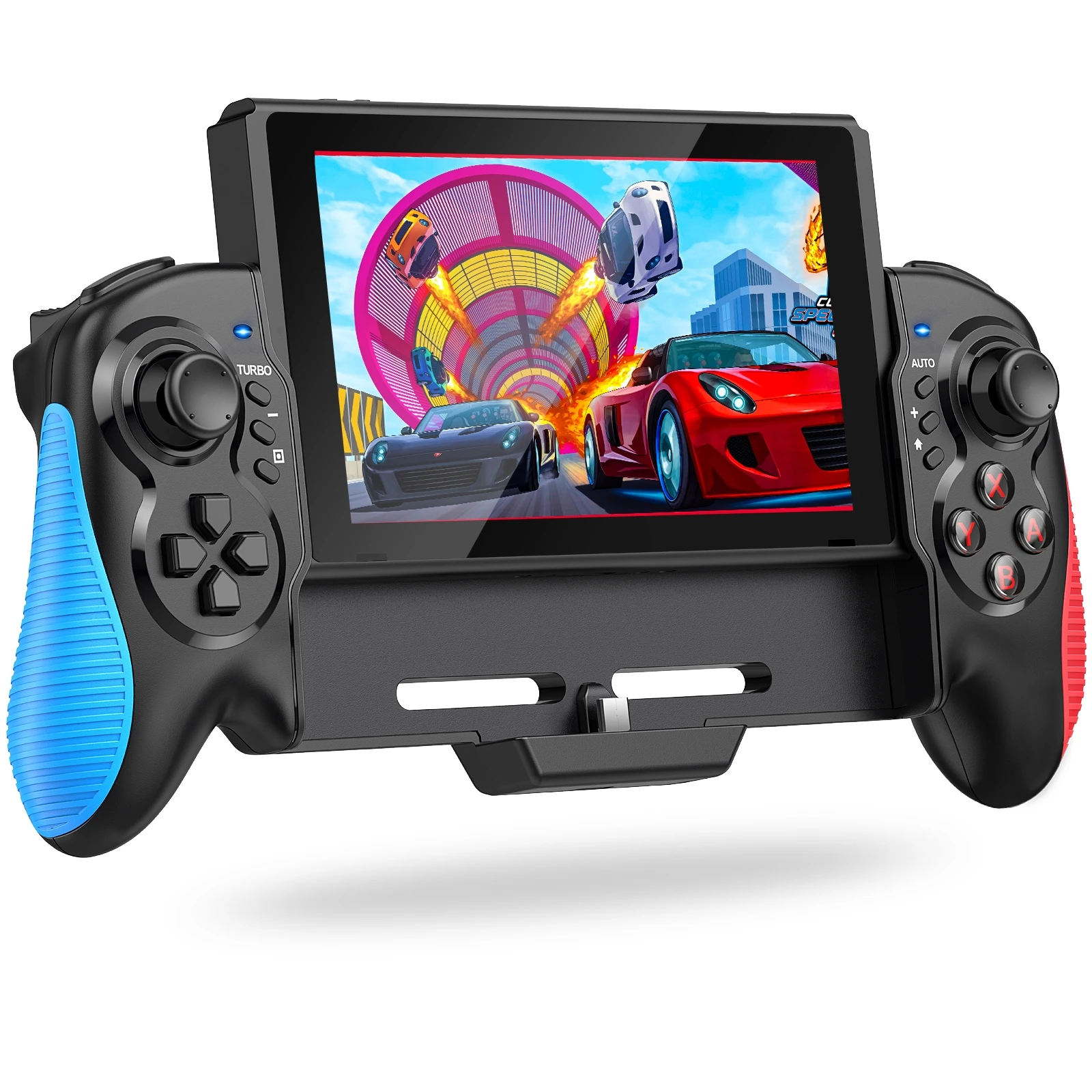Mando de mano para Nintendo Switch, Joypad de vibración de doble Motor, giroscopio de 6 ejes incorporado