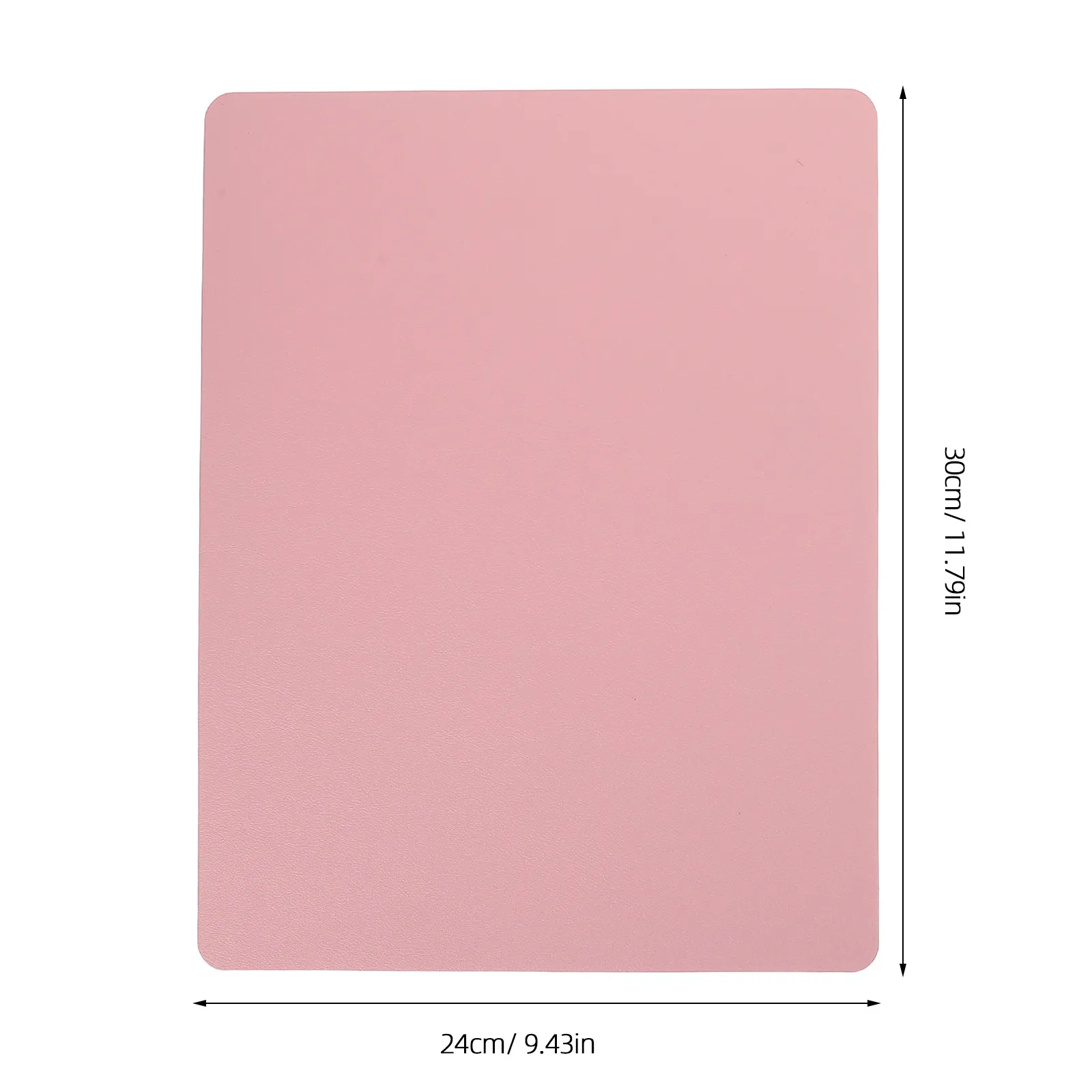 3Pcs PU Bedside Table Mat Waterproof Nightstand Cover Resistant Anti-Slip Pad for Bedroom Office