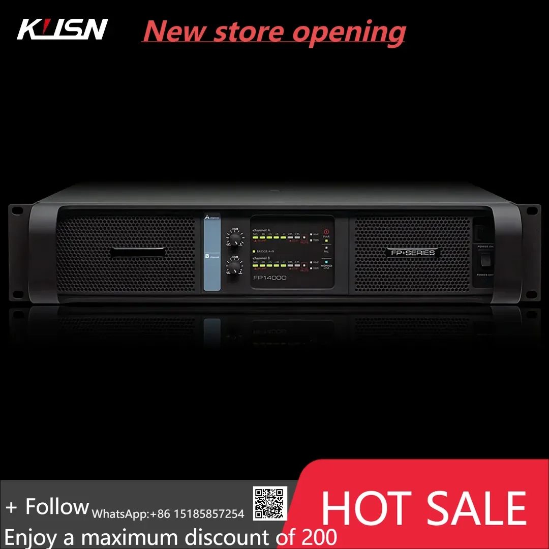 

2350W x2 8 Ohm High Performance Professional Digital Amplifier Stereo 2U Power Amplifier High-End Large Performances Bars Party