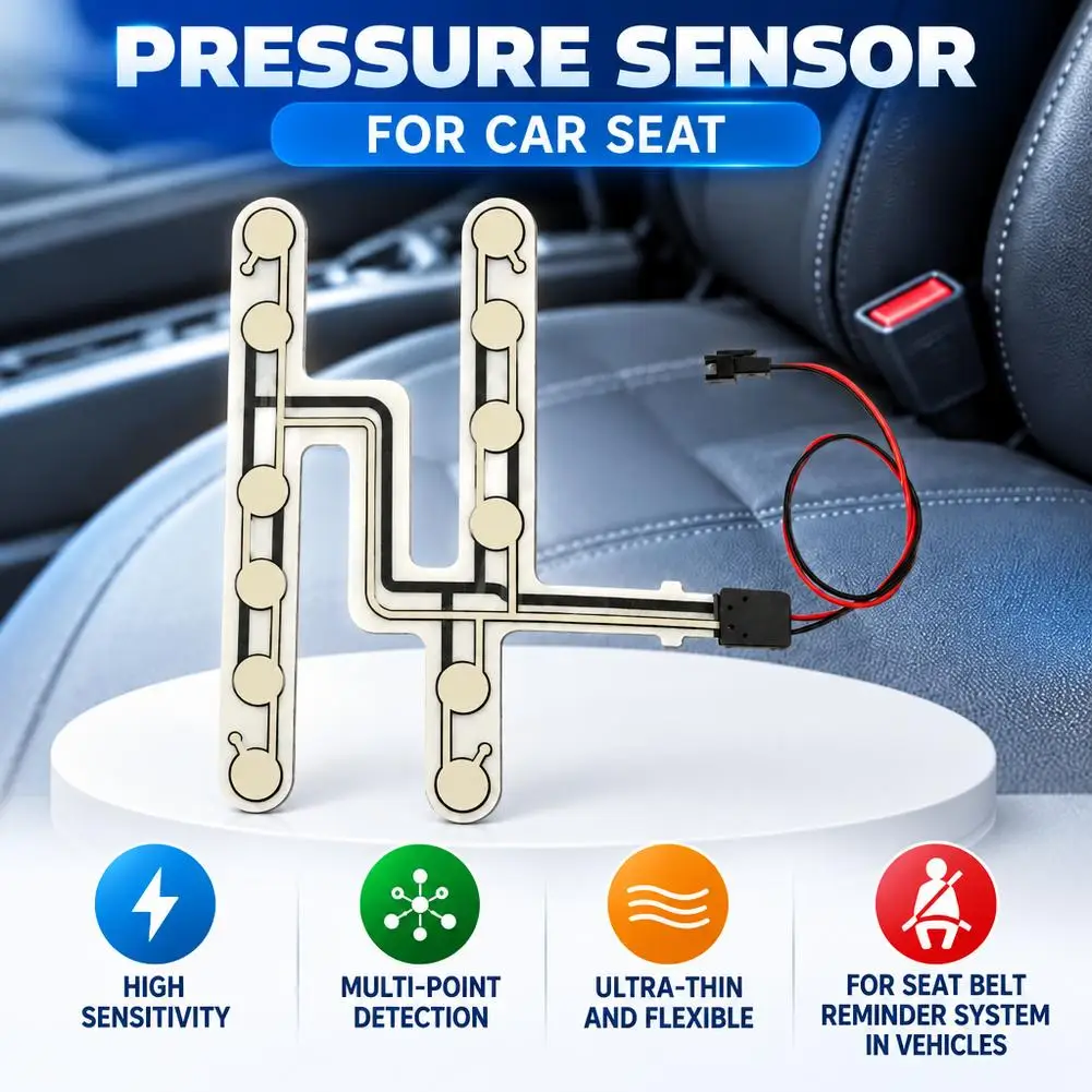 Resistance Thin Film Pressure Sensor Detects Changes In Force Senses Pressure Distribution And Detects Flexible Pressure Sensors