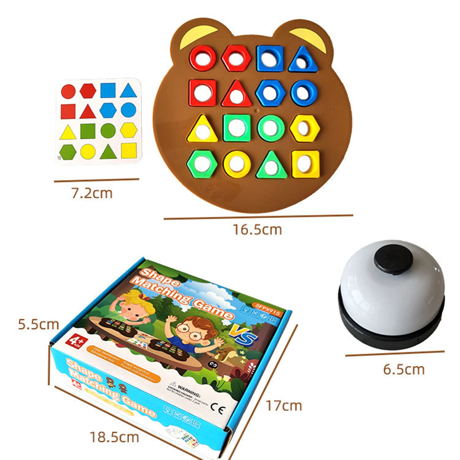 Jogo de Leitura Colorido para Meninos e Meninas, Coordenação Olho de Mão, Brinquedos Instrutivos para Crianças, Bebê, Presente Kids