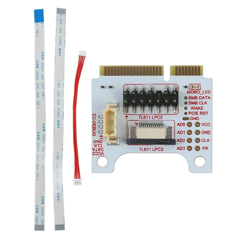 LPC PCI – testeur de Diagnostic de carte mère multifonction LPC-DEBUG, Kit d'outils de Test pour la réparation de téléphones portables et ordinateurs portables