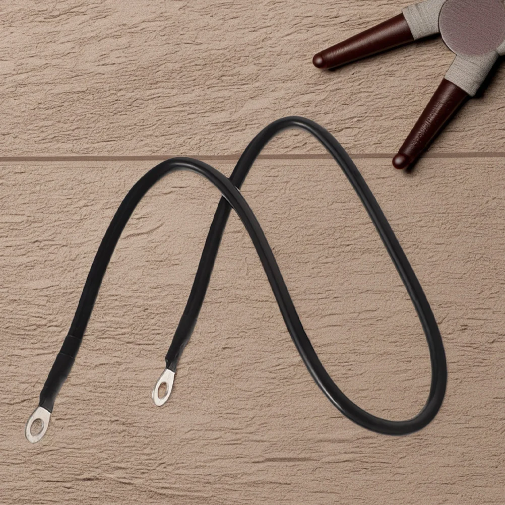 

1 пара автомобильных кабелей с наконечниками, медные провода высокой проводимости для автомобильной морской солнечной лодки, квадроцикла, мотоцикла