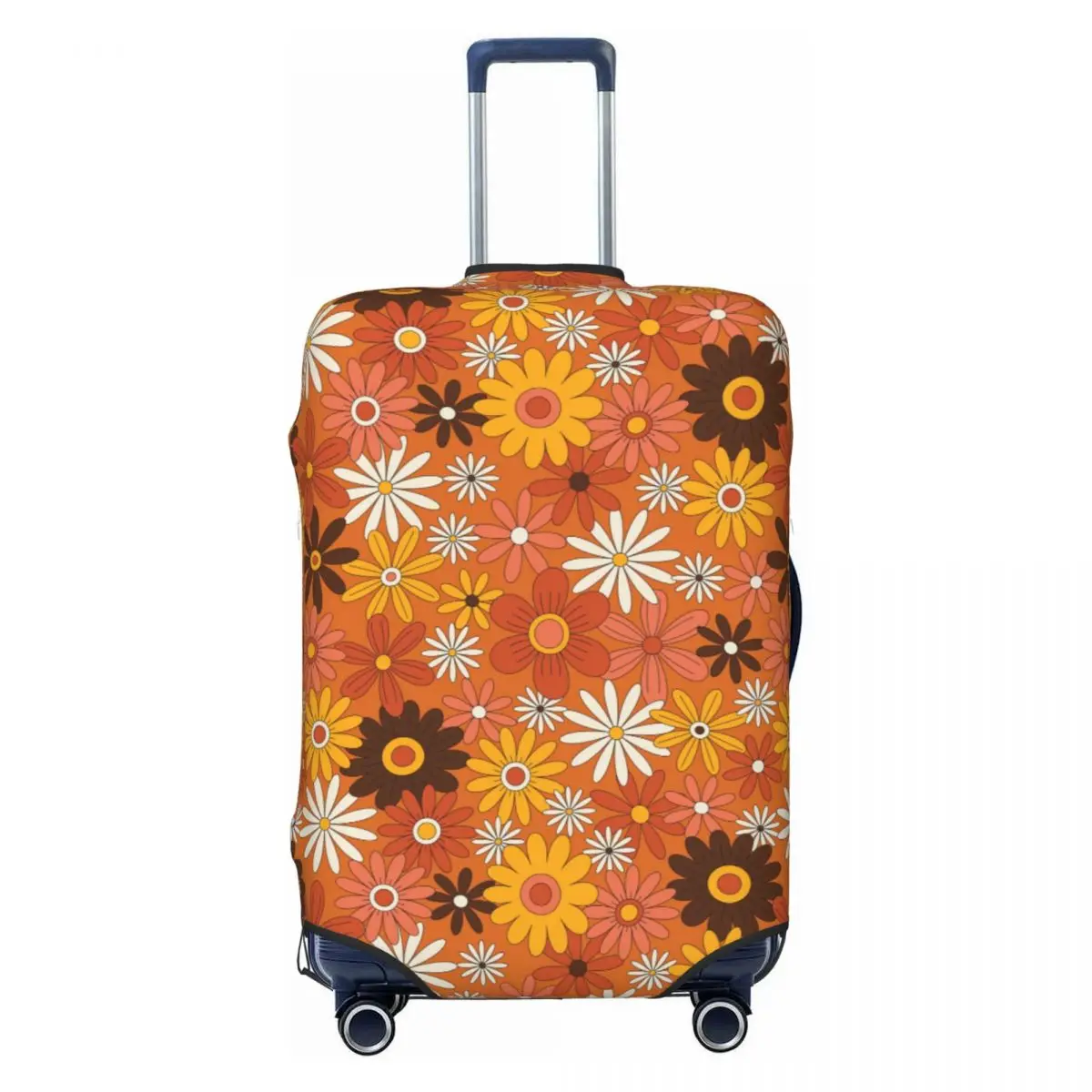 

Trendy Floral Luggage Cover Elastic Travel Suitcase Protective Covers Fits 18-32 Inch