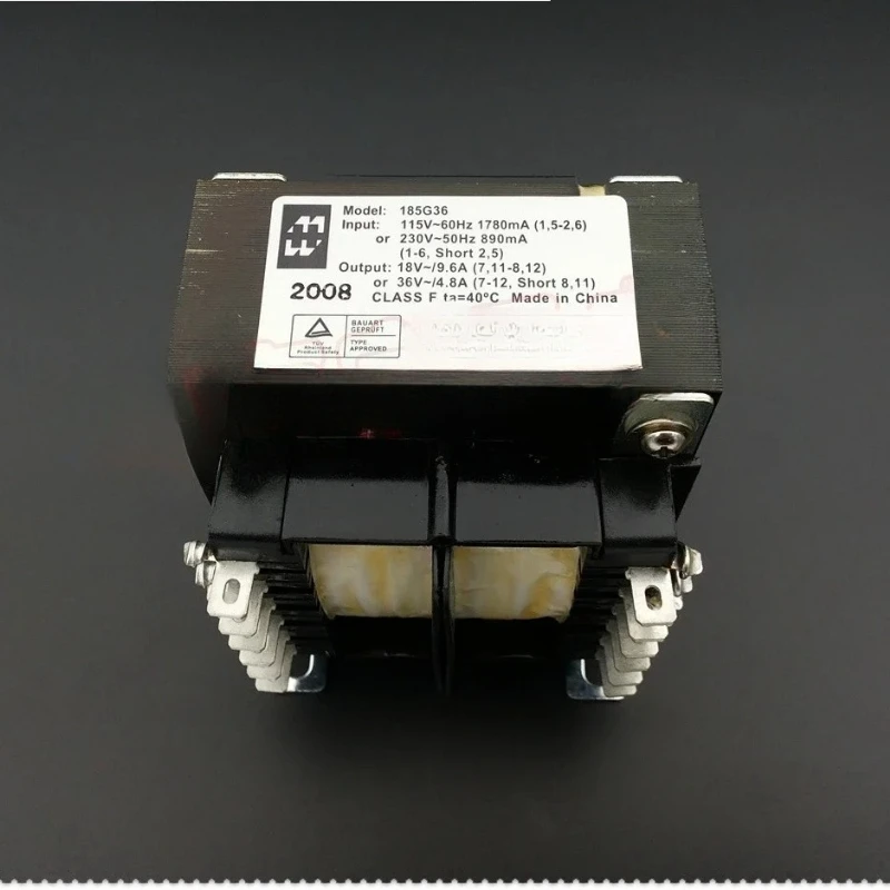 

185G36, 115/230VAC to 36V 175VA power transformer