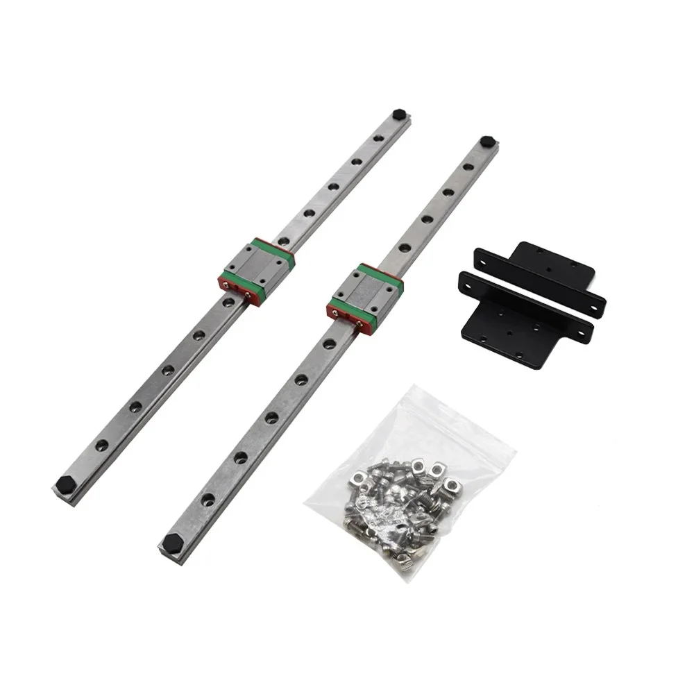 Imagem -03 - Y-axis Kit Rail Linear Duplo Mgn12h para Ender Ender3v2 Ender-3pro Impressora 3d Creality Kit de Atualização Cnc 300 mm Comprimento