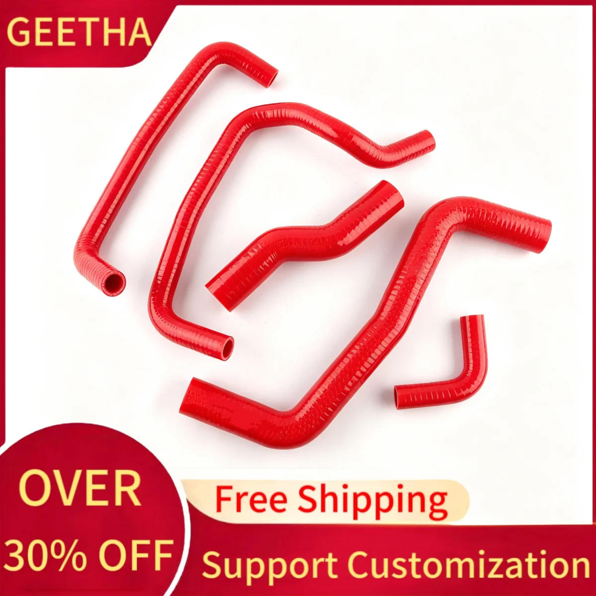 Silicone Radiator Hose For Toyota Corolla LEVIN AE111 AE101G 4A-GE 1995-2000 1996 1997 1998 1999