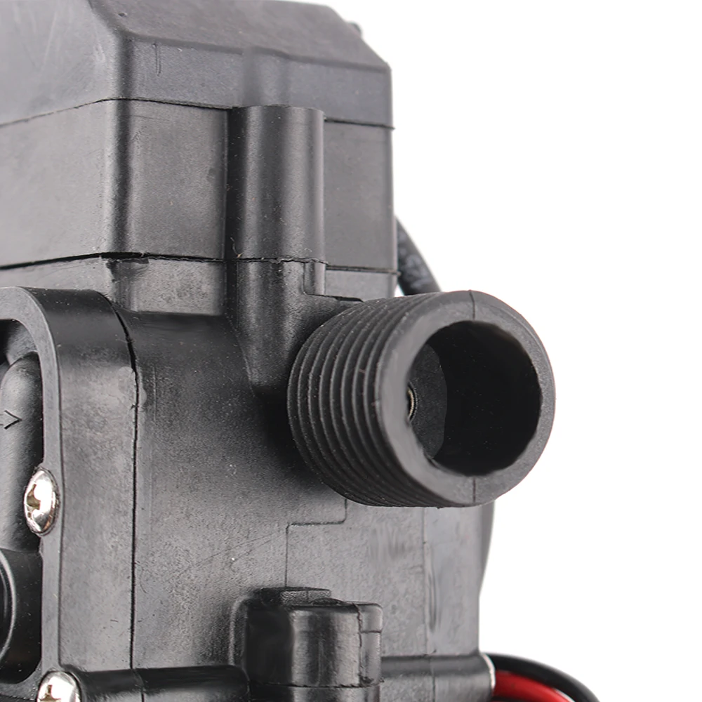 DC 12V 130PSI 6L/Min น้ำแรงดันสูงไดอะแฟรม Self Priming Pump 70W 72W EU แหล่งจ่ายไฟ6A ท่อแหล่งจ่ายไฟ220V