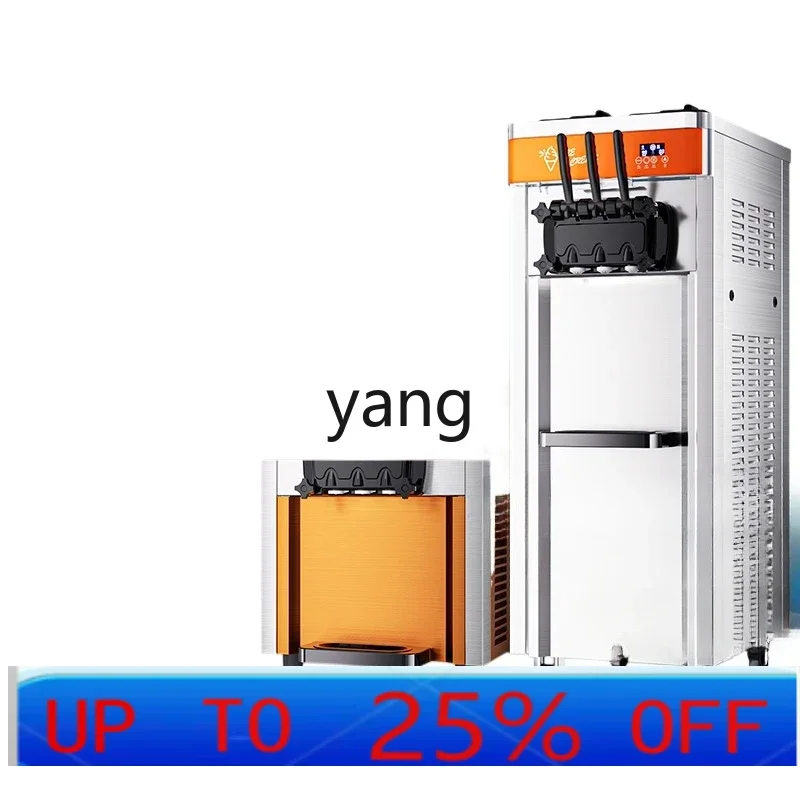 آلة الآيس كريم CX التجارية الأوتوماتيكية آلة الآيس كريم المخروطية العمودية معدات كشك