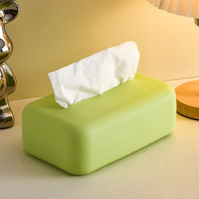 

Роскошный водонепроницаемый силиконовый чехол для салфеток, многоразовый держатель для кухни и ванной, органайзер для хранения влажных салфеток