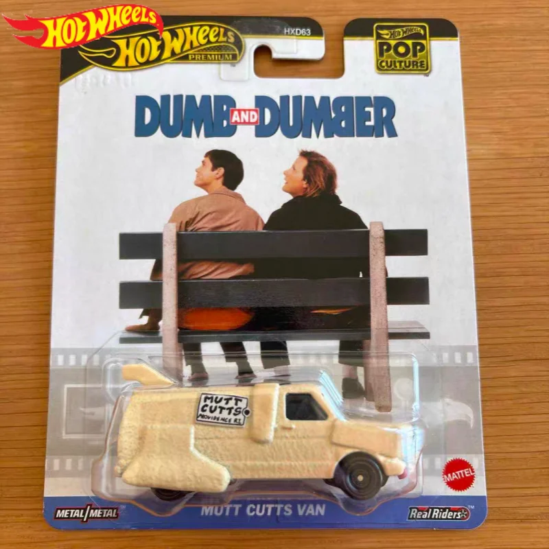 Premium 2025 Pop Hot Wheels Culture 1/64 Car Model Back To The Future Mutt Cutts Van Corvette Collectible Vehicle Gifts view 3
