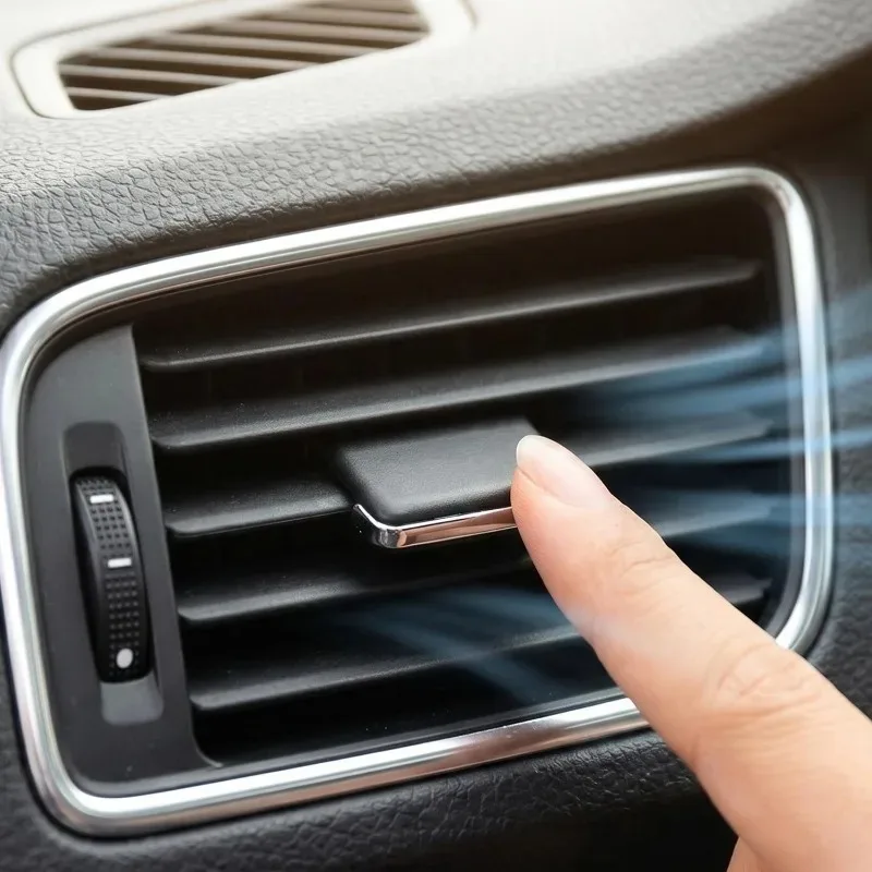 Car Air Vent Dashboard Air Conditioner Outlet Adjustment Paddle Clip Lever Auto Interior Repair Vent Tab Replacement 1/2pcs