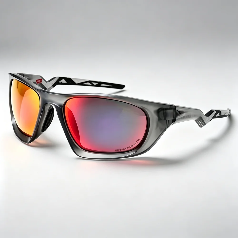 9431 Eye Jacket Redux Round Cycling Glasses UV400 Polarized Sunglasses Outdoor Running Fishing Hiking Sports Goggles