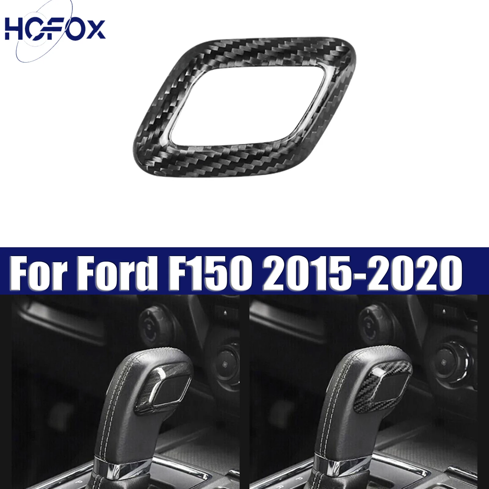 

For Ford F150 2015-2020 Gear Shift Knob Handle Trim Cover