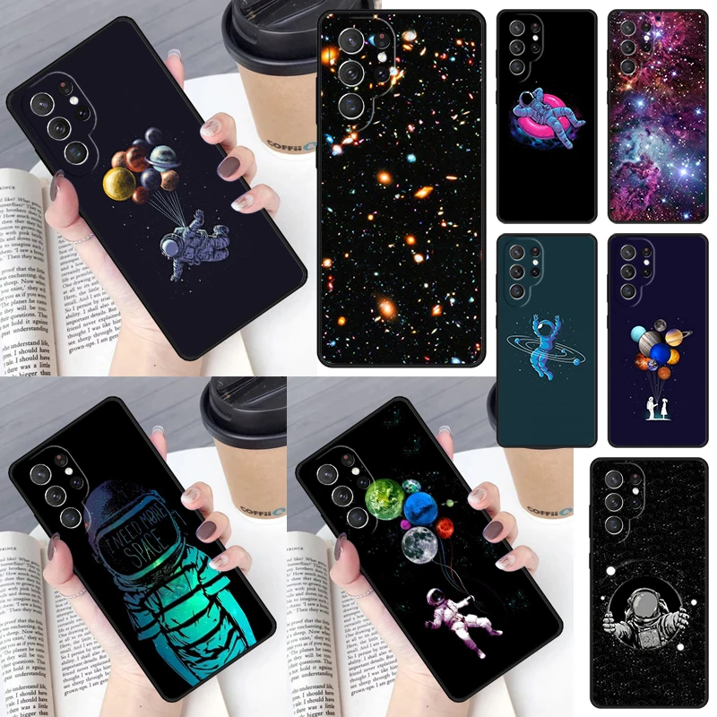 Outer Space Cover For Samsung Galaxy S23 Ultra S22 S20 S21 FE S8 S9 S10 Plus Note 10 20 Ultra phone Case