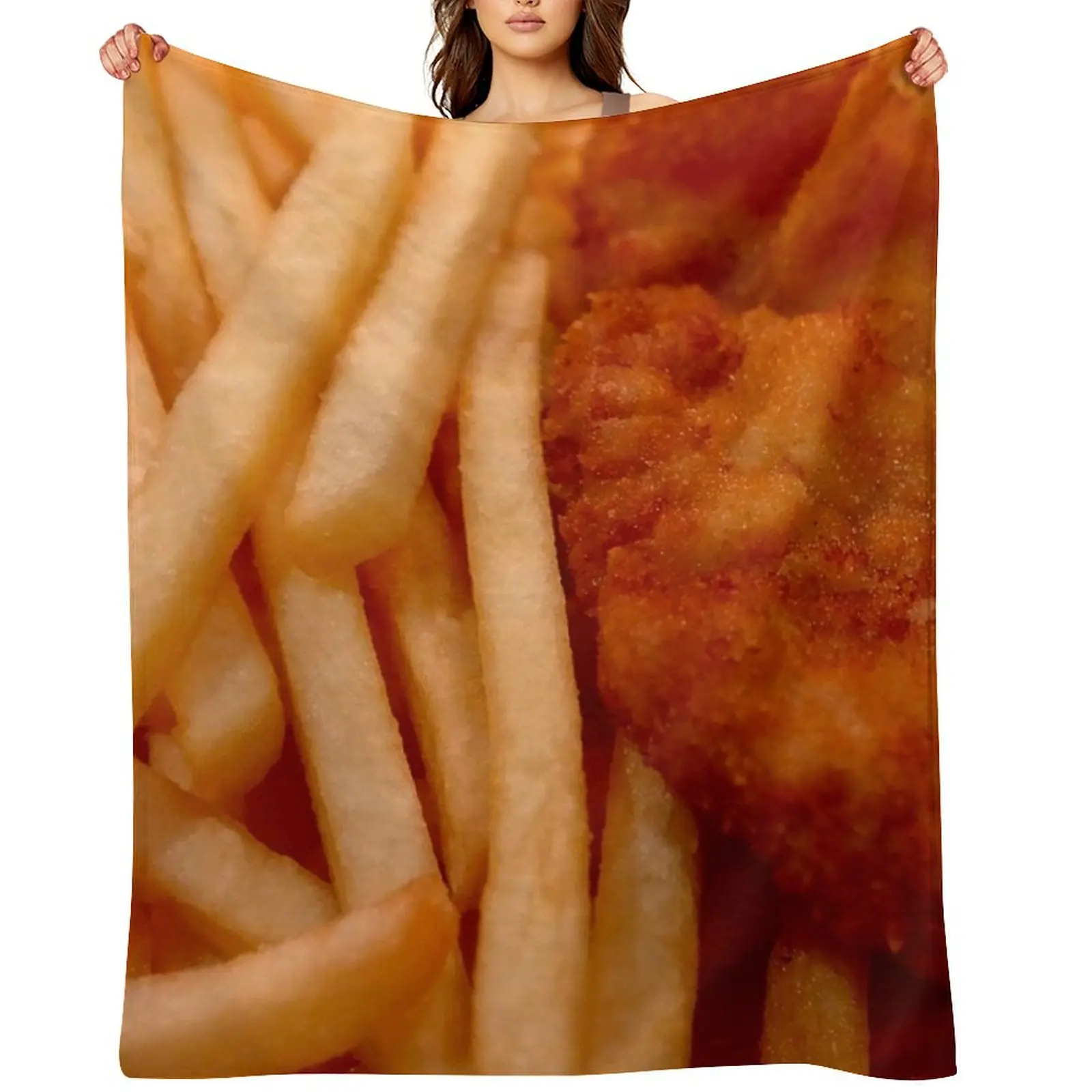 

Wiener Schnitzel Throw Blanket Decorative Beds Sofa Quilt Luxury St Blankets