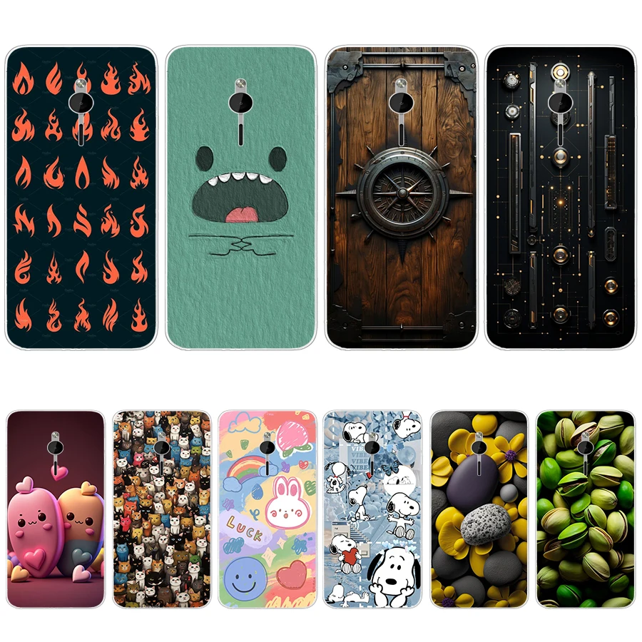 S4 colorful song Soft Silicone Tpu Cover phone Case for Nokia 230