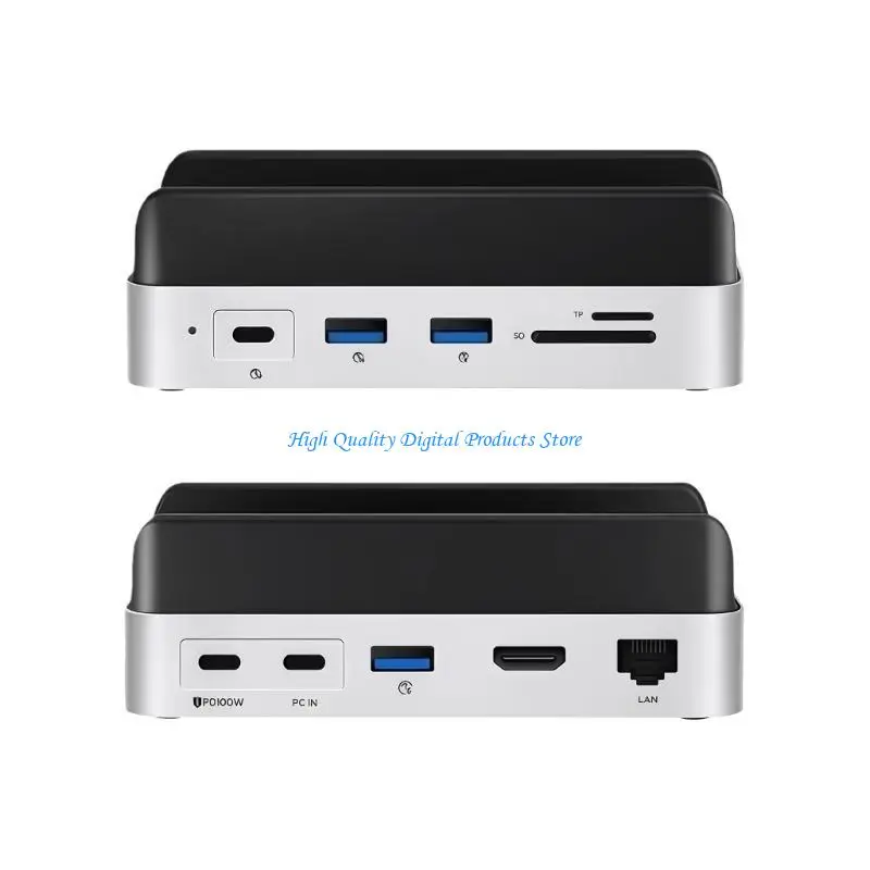 

U2JE Base Stand with Docking Capabilities for Mini Supporting 8TB M.2 Enclosure Gigabit Ethernet and Fast speed USB