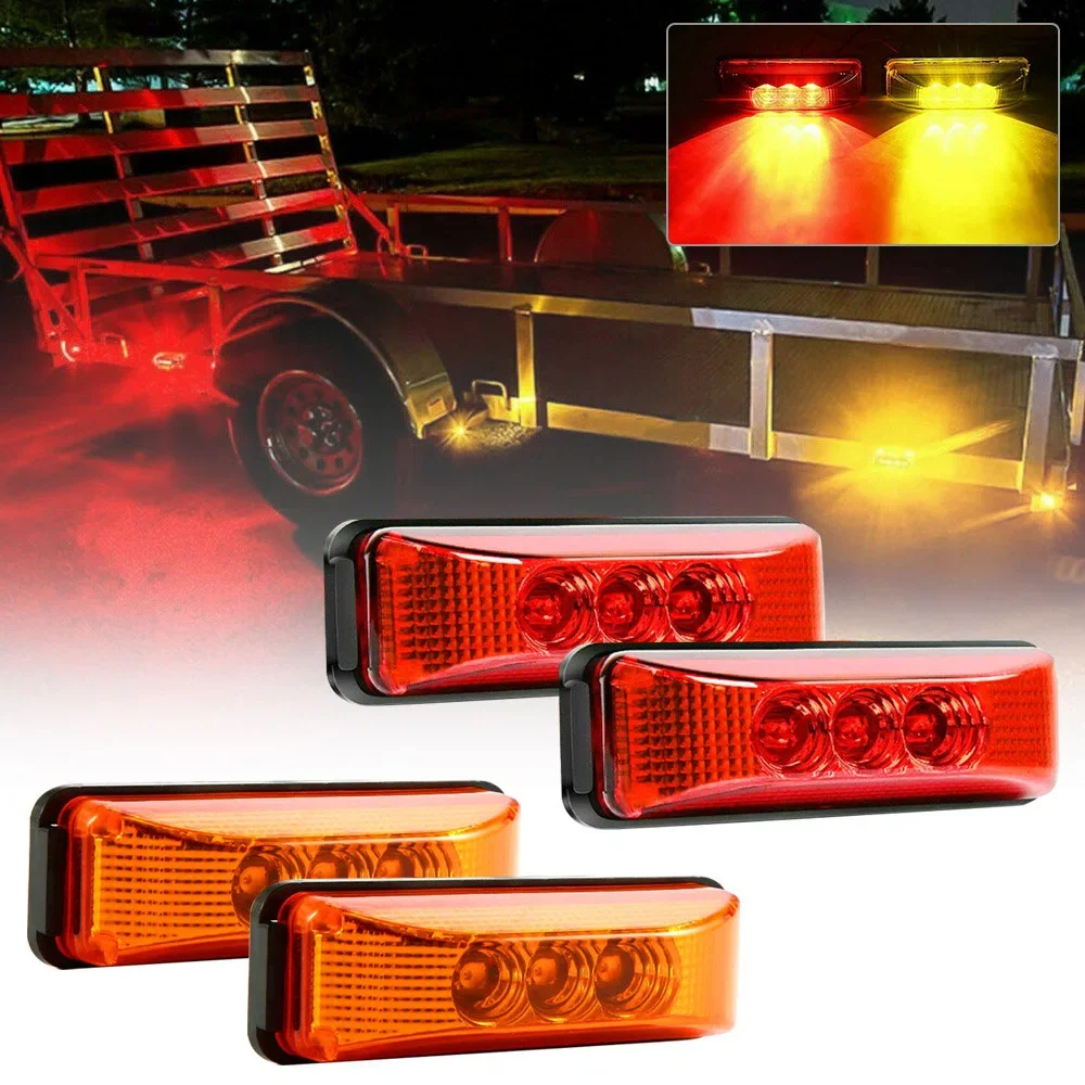 Piranha Highlight 3LED Truck Side Lights Carriage Signal Sign Lights Truck Side Lights