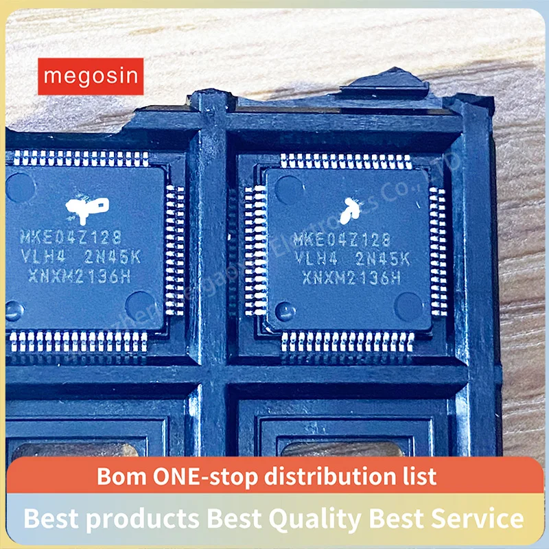1pcs/lot MKE04Z128VLH4 MKE04Z128 LQFP64 Microcontroller chip