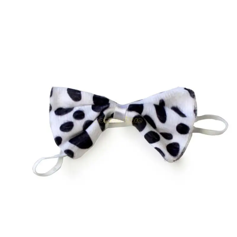 31BF Animals Cosplay Costume Sets Kids Adult Large Dalmatian Spotty Dog Ears Hea