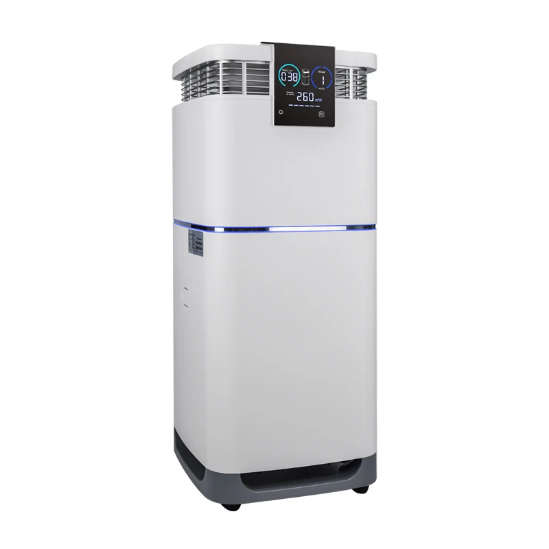 Ionizer In The Apartment Hepa Filter Plasma Disinfector Portable Smoke Purifier Machine Uv Air Cleaner