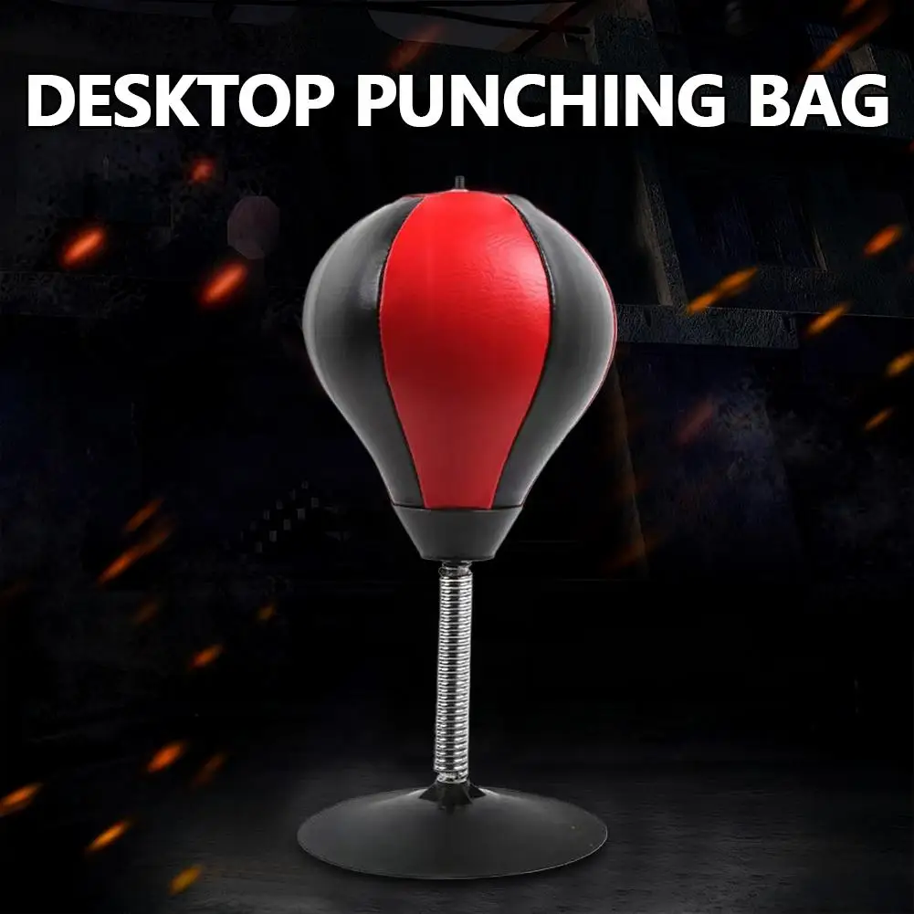 Table Style Venting Ball Children's Decompression Speed Ball Decompression Suction Cup Style Boxing Reaction Ball Sandbag