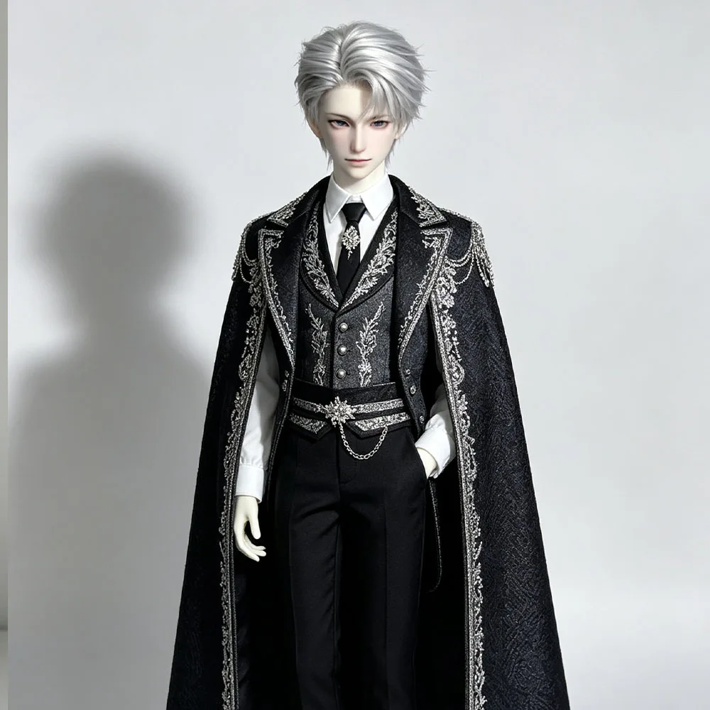 New Antique Style 1/3 1/4 1/6 Doll Wig Without High Ponytail Design Ordinary Hair Cover Dress Up Toy Bjd Doll Accessories